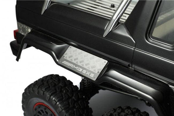 GPM RC CAR STAINLESS STEEL SLIP PROOF TREAD TRAXXAS TRX-4 (AMG VERSION) SILVER