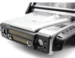 Hot Racing TRXF03A01 Black Anodized Aluminum Front Custom Grille Traxxas TRX4