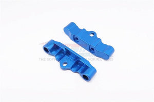 GPM TT2009-BLUE ALLOY FRONT & REAR LOWER ARM BULK TAMIYA TT-02