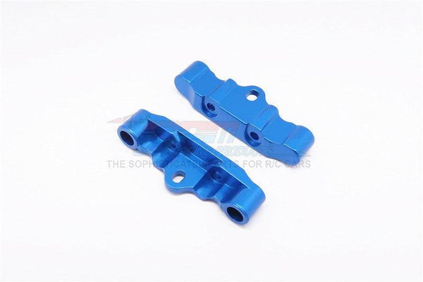 GPM TT2009-BLUE ALLOY FRONT & REAR LOWER ARM BULK TAMIYA TT-02