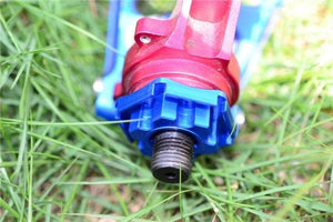 GPM TXM006/+1-BLUE ALUMINUM WHEEL HEX CLAW (+1MM) TRAXXAS X-MAXX 4X4