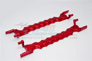 GPM TXM0126N-RED ALUMINUM BATTERY HOLDER TRAXXAS X-MAXX 4X4