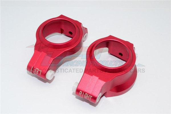 GPM TXM019-RED ALUMINUM FRONT C HUBS TRAXXAS X-MAXX 4X4