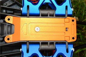 GPM TXM300R-RED ALUMINUM REAR SUSPENSION HOLDER TRAXXAS X-MAXX 4X4