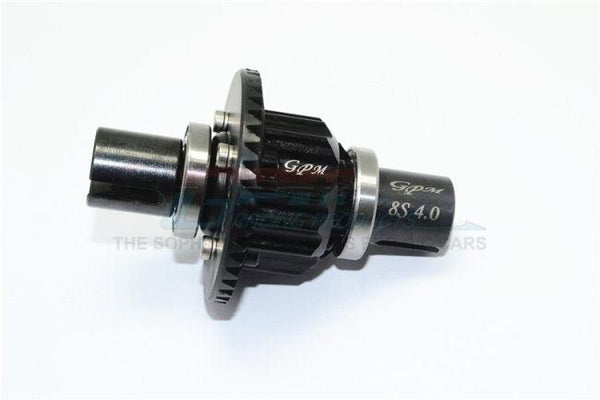 GPM ALUMINUM FRONT OR REAR DIFFERENTIAL CASE TRAXXAS X-MAXX 4X4 BLUE