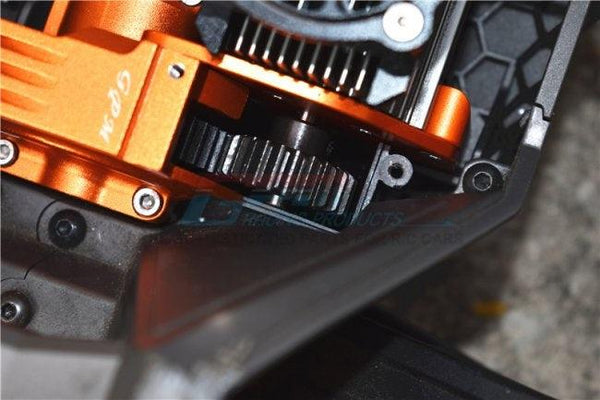 GPM HARDEN STEEL #45 MOTOR GEAR 18T TRAXXAS 1/10 MAXX 4WD BLACK