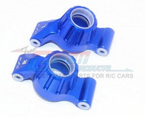 Gpm TXMS022-B Aluminum Rear Knuckle Arm Blue (2 Pieces Set)