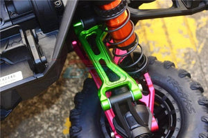 Gpm TXMS054F/R-B Aluminum Front/Rear Upper Arms Blue (14 Pieces Set)