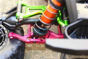 Gpm TXMS055F/R-B Aluminum Front/Rear Lower Arms Blue (14 Pieces Set)