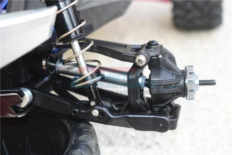 Gpm Harden Steel+Aluminum Adjustable CVD Drive Shaft Blue Traxxas Maxx