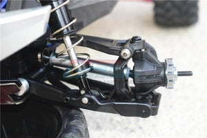 Gpm Harden Steel+Aluminum Adjustable CVD Drive Shaft Blue Traxxas Maxx