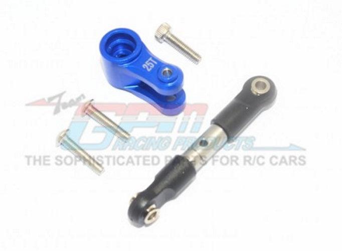 GPM TXMS16025T-B Stainless Steel Tie Rod /25T Aluminum Servo Horn (5PC Set)