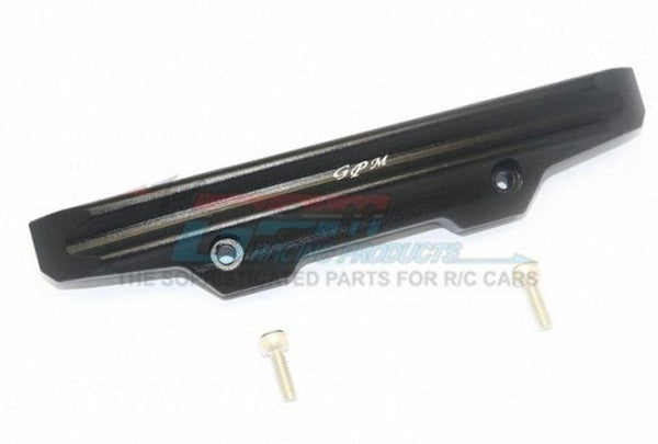 Gpm TXMS330R-BK Aluminum Rear Bumper (3 Pieces Set) Black Traxxas Maxx