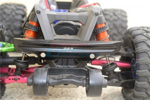 Gpm TXMS330R-BK Aluminum Rear Bumper (3 Pieces Set) Black Traxxas Maxx
