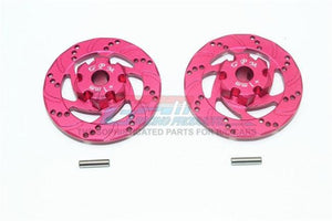 GPM ALUMINUM +1MM HEX WITH BRAKE DISK TRAXXAS UNLIMITED DESERT RACER RED