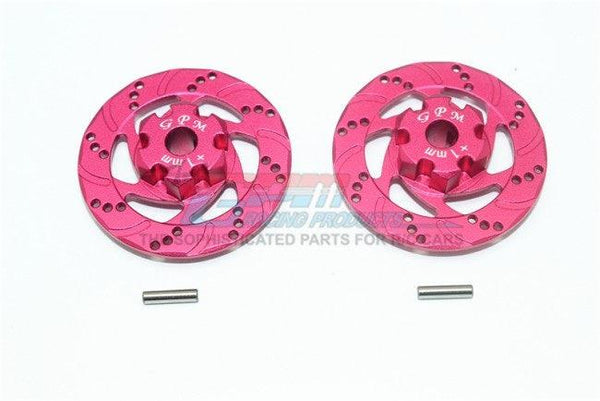 GPM ALUMINUM +1MM HEX WITH BRAKE DISK TRAXXAS UNLIMITED DESERT RACER RED