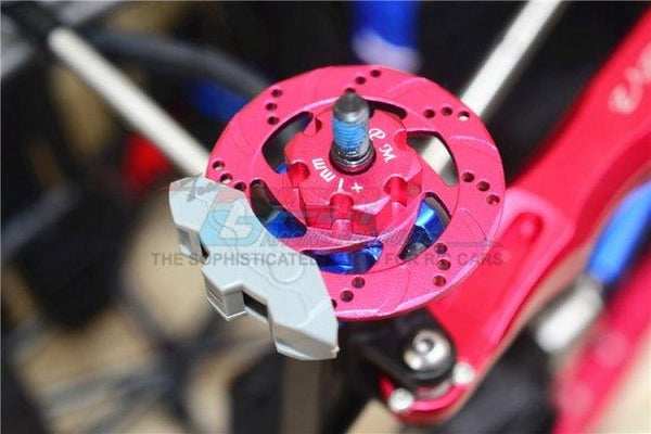 GPM ALUMINUM +1MM HEX WITH BRAKE DISK TRAXXAS UNLIMITED DESERT RACER RED