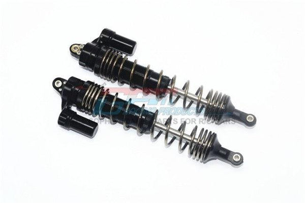 GPM ALUMINUM FRONT L-SHAPE SPRING DAMPER (135MM) TRAXXAS UNLIMITED DESERT BLACK