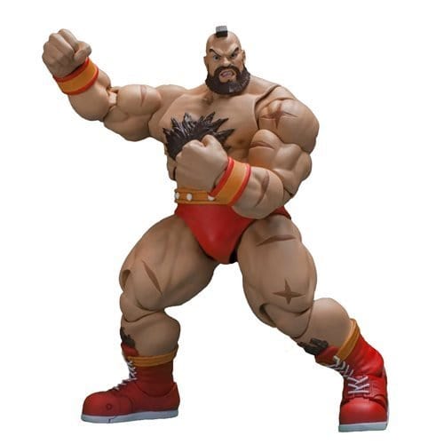 ToyShnip Ultimate Street Fighter II: The Final Challenger Zangief 1:12 Scale Action Figure — Action & Toy Figures