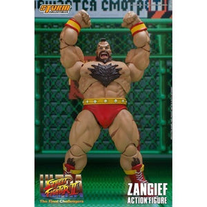 ToyShnip Ultimate Street Fighter II: The Final Challenger Zangief 1:12 Scale Action Figure — Action & Toy Figures
