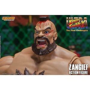 ToyShnip Ultimate Street Fighter II: The Final Challenger Zangief 1:12 Scale Action Figure — Action & Toy Figures