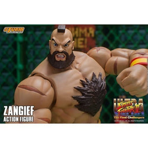 ToyShnip Ultimate Street Fighter II: The Final Challenger Zangief 1:12 Scale Action Figure — Action & Toy Figures