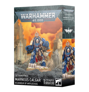 Warhammer 40K: Ultramarines - Marneus Calgar in Armor of Antilochus - Echo Six Hobbies
