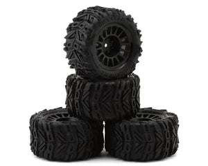 UpGrade UPG-10008 RC Dirt Claw Mounted BELTED Tires for ARRMA® Granite Grom (4)