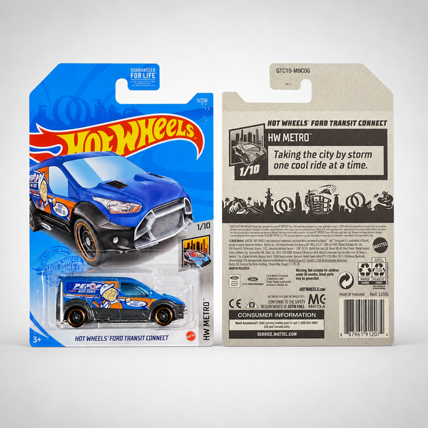 Hot Wheels Ford Transit Connect | Metro Series 1/10 - 7/250
