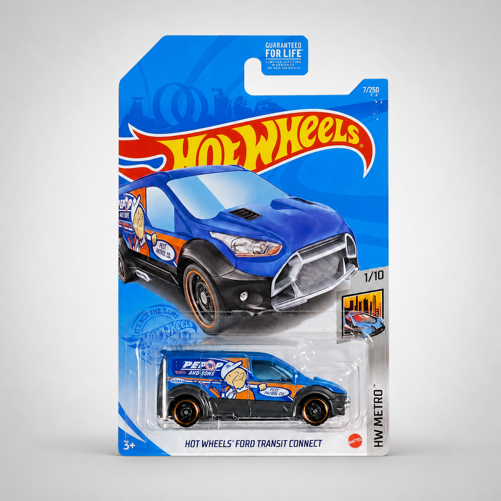 Hot Wheels Ford Transit Connect | Metro Series 1/10 - 7/250
