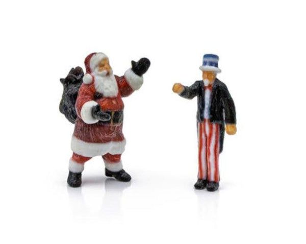 Woodland Scenics A2864 Find Me Figures Holiday Figures - O Scale