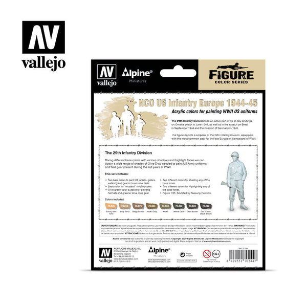 Little Shop of Magic Figure Color Series: NCO US Infantry Europe 1944-45 — Miniatures