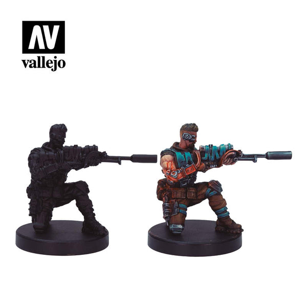 Little Shop of Magic Cyberpunk Red Paint Set: Solo — Miniatures