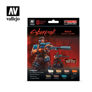 Little Shop of Magic Cyberpunk Red Paint Set: Solo — Miniatures
