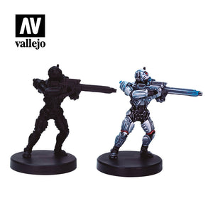 Little Shop of Magic Cyberpunk Red Paint Set: Trauma Team — Miniatures