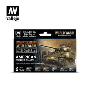 Little Shop of Magic Model Color: WWII Paint Set - American Armour & Infantry — Miniatures
