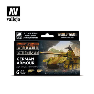 Little Shop of Magic Model Color: WWII Paint Set - German Armour — Miniatures