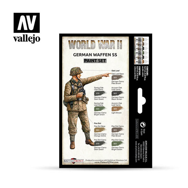 Little Shop of Magic Model Color: WWII Paint Set - German Waffen SS — Miniatures