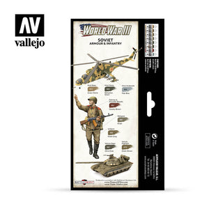 Little Shop of Magic Model Color: WWIII Paint Set - Soviet Armour & Infantry — Miniatures