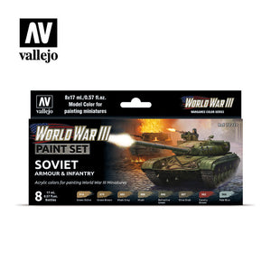 Little Shop of Magic Model Color: WWIII Paint Set - Soviet Armour & Infantry — Miniatures