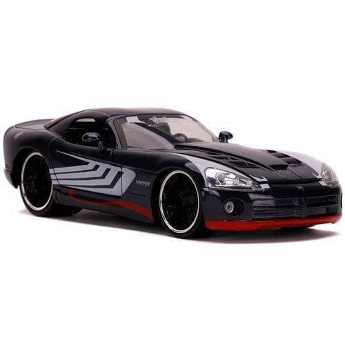 Venom 2008 Dodge Viper SRT10 1:24 Scale Die-Cast Metal Vehicle with Figure