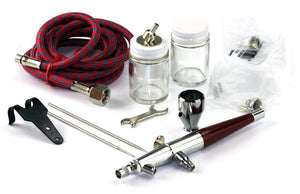 Paasche VL SET Double Dual-Action Siphon Feed Airbrush Kit Hobby Cake VL-SET