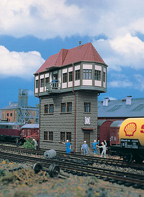 Vollmer 45734 HO Scale Fellbach Signal Tower -- 6 x 2-13/64 x 6-13/16"  15 x 7 x 17cm