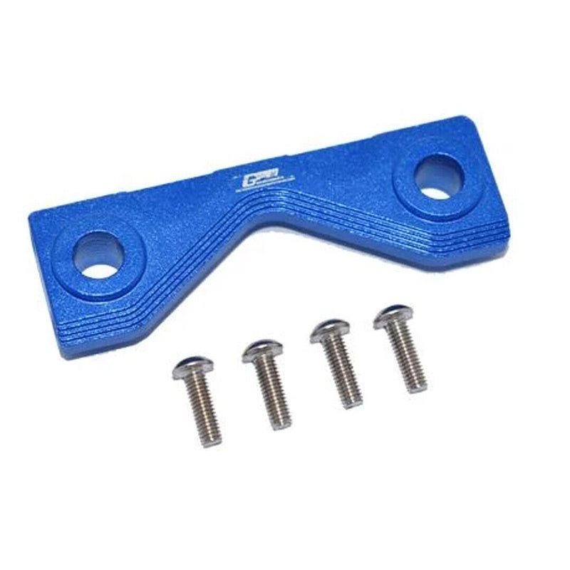 GPM Racing LMT201F/RB-B Aluminum Front Or Rear Frame Mount Blue : Losi 1/8 LMT