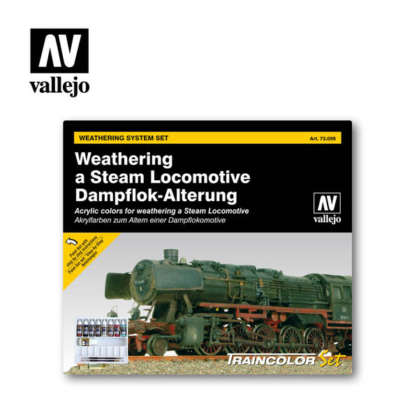 Little Shop of Magic Model Color Set: Weathering a Steam Locomotive (9) — Miniatures
