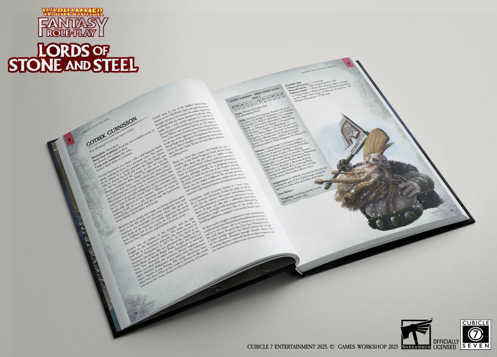 Warhammer Fantasy RPG: Lords of Stone and Steel Collector's Edition