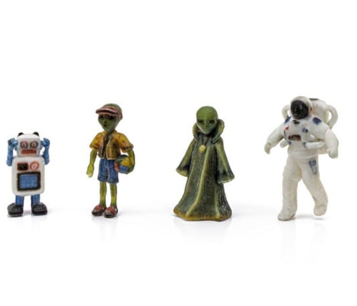 Woodland Scenics A2865 Find Me Figures Sci-Fi Figures (4PCS) HO Scale