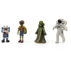 Woodland Scenics A2865 Find Me Figures Sci-Fi Figures (4PCS) HO Scale