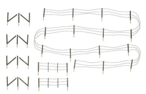 Woodland Scenics A2990 N Scale Barbed Wire Fence