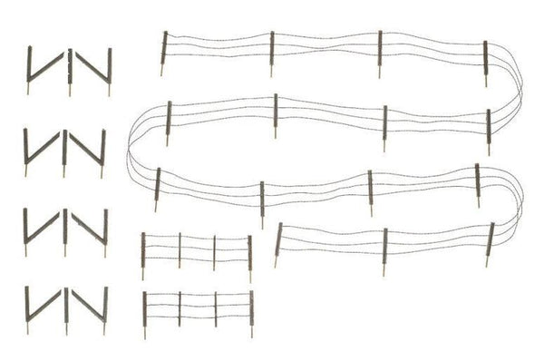 Woodland Scenics A2990 N Scale Barbed Wire Fence